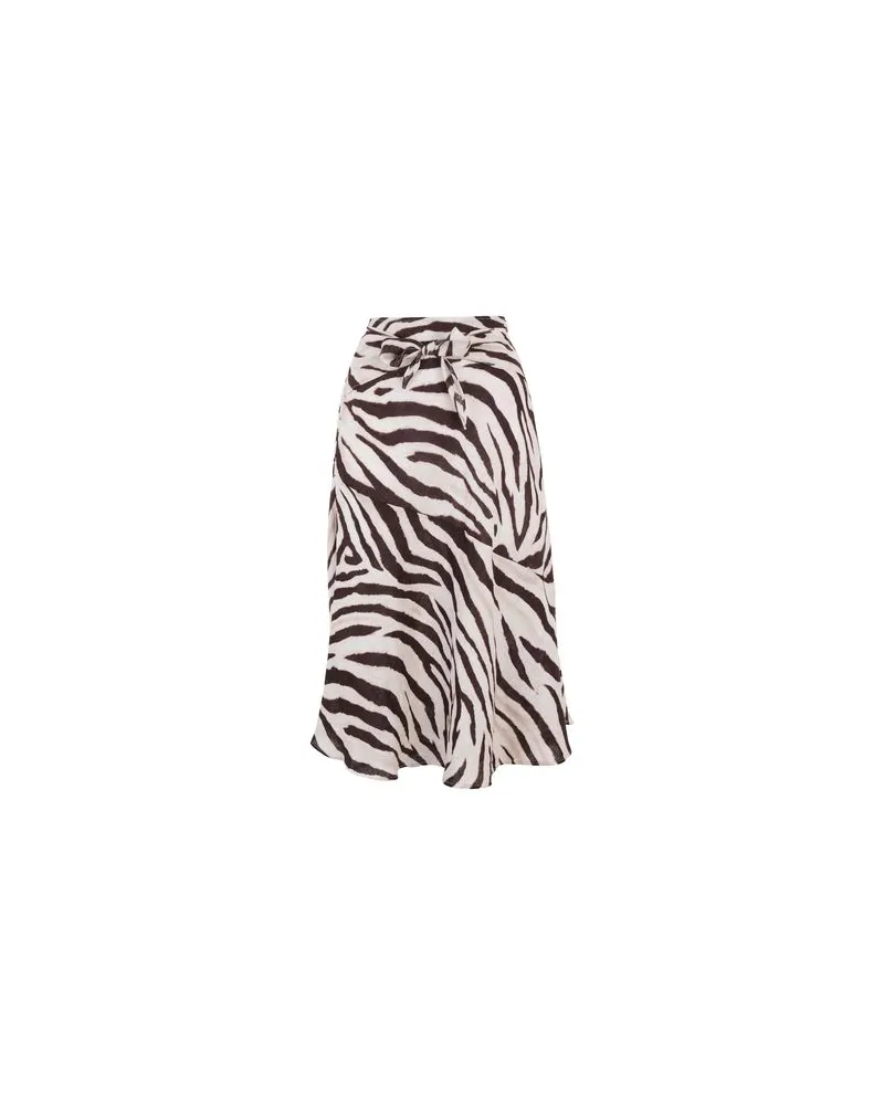Ralph Lauren ALLYDA-A LINE-SKIRT  - HOSEN & RÖCKE - Midi-Röckeauf YOOX.COM Elfenbein