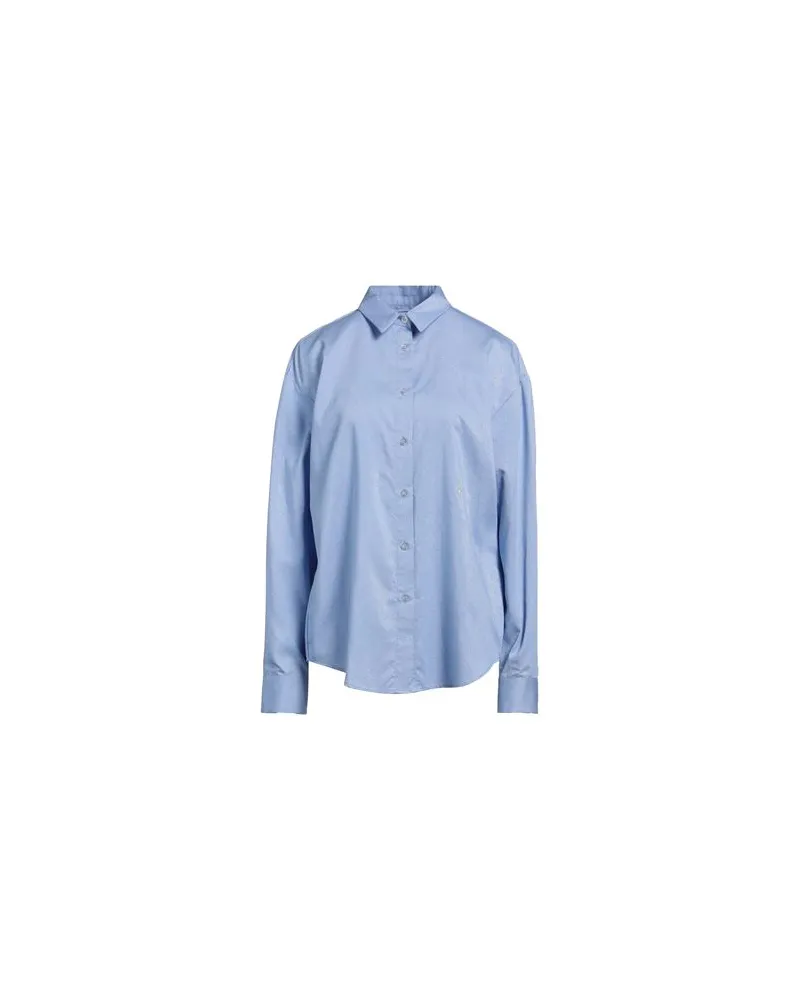 Chiara Ferragni TOPS - Hemdenauf YOOX.COM Hellblau