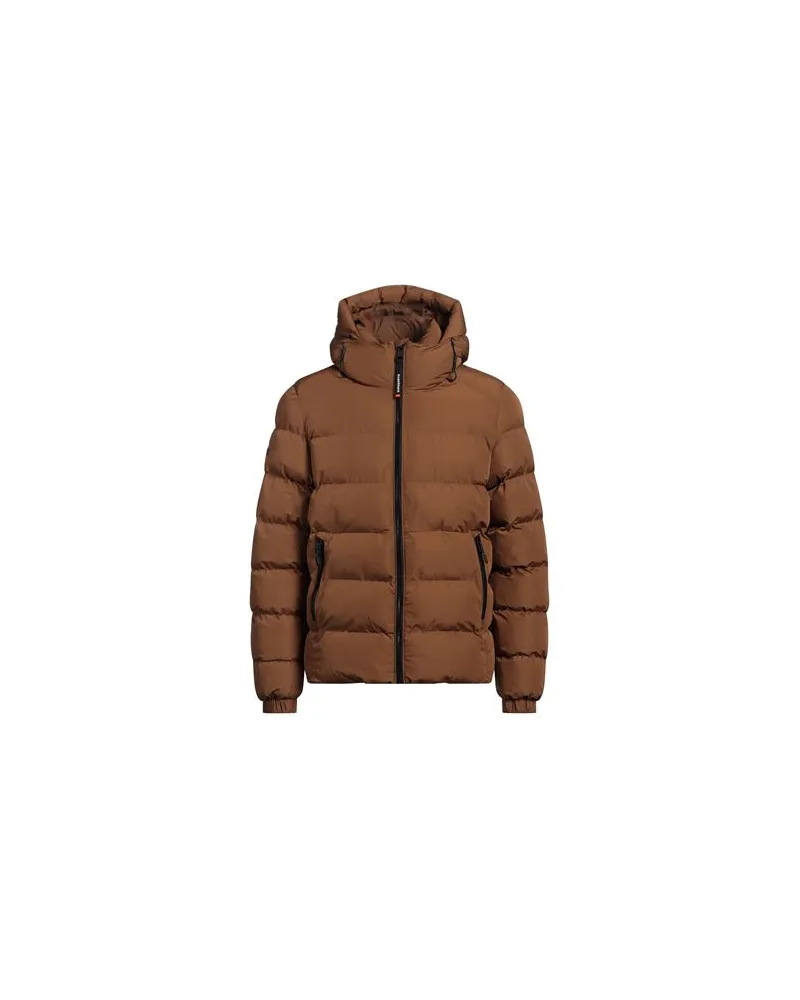 Superdry. JACKEN & MÄNTEL - Pufferjacken & Daunenjackenauf YOOX.COM Lederfarben