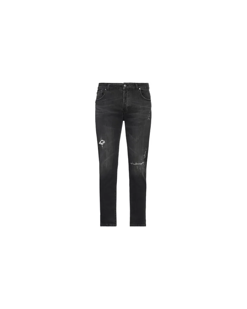 Daniele Alessandrini HOSEN & RÖCKE - Jeanshosenauf YOOX.COM Schwarz