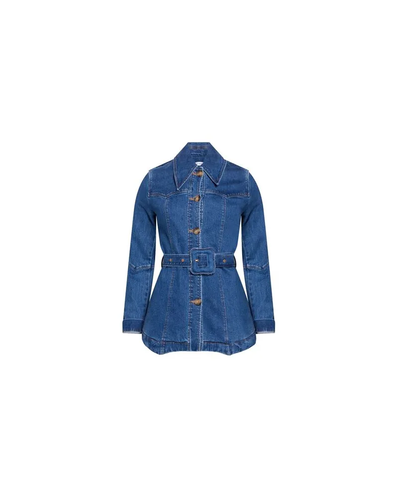 REJINA PYO JACKEN & MÄNTEL - Jeansjacken/Mäntelauf YOOX.COM Blau