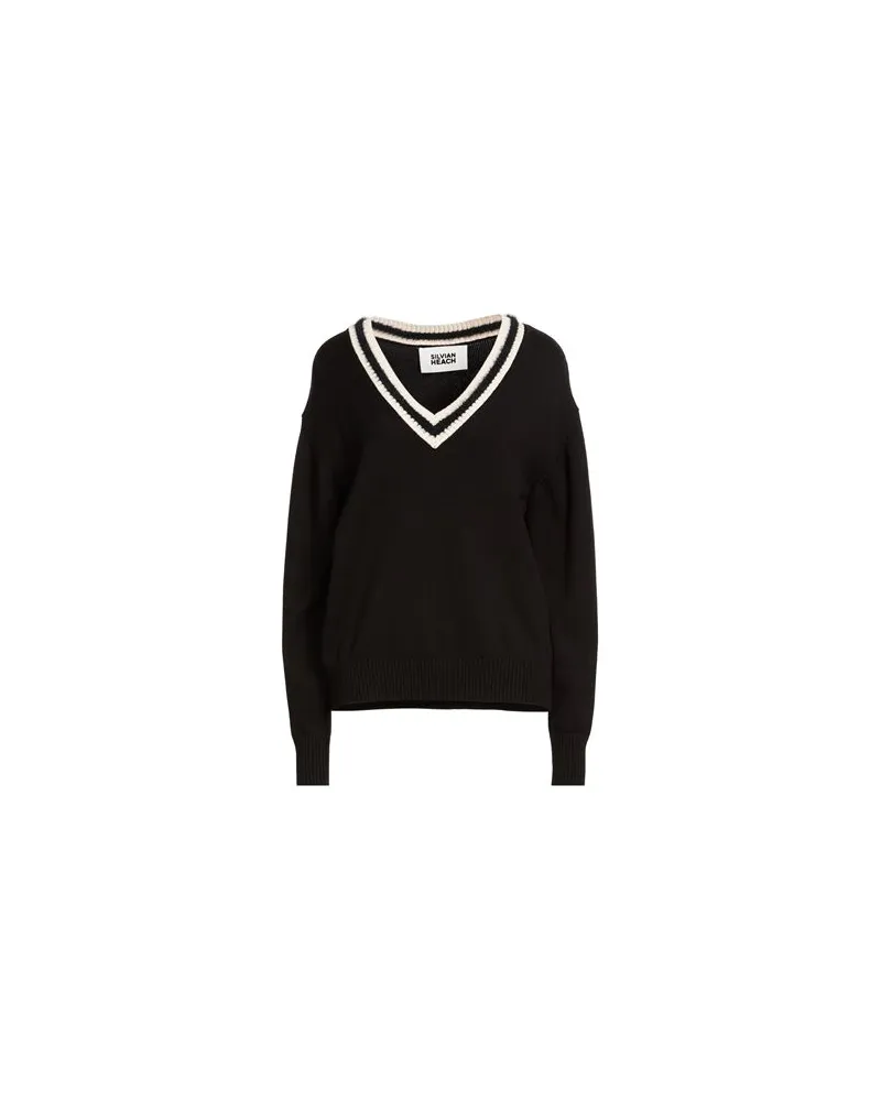 Silvian Heach STRICKWAREN - Pulloverauf YOOX.COM Schwarz