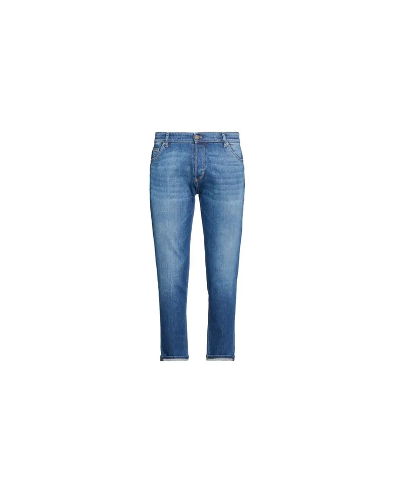 PT TORINO HOSEN & RÖCKE - Jeanshosenauf YOOX.COM Blau