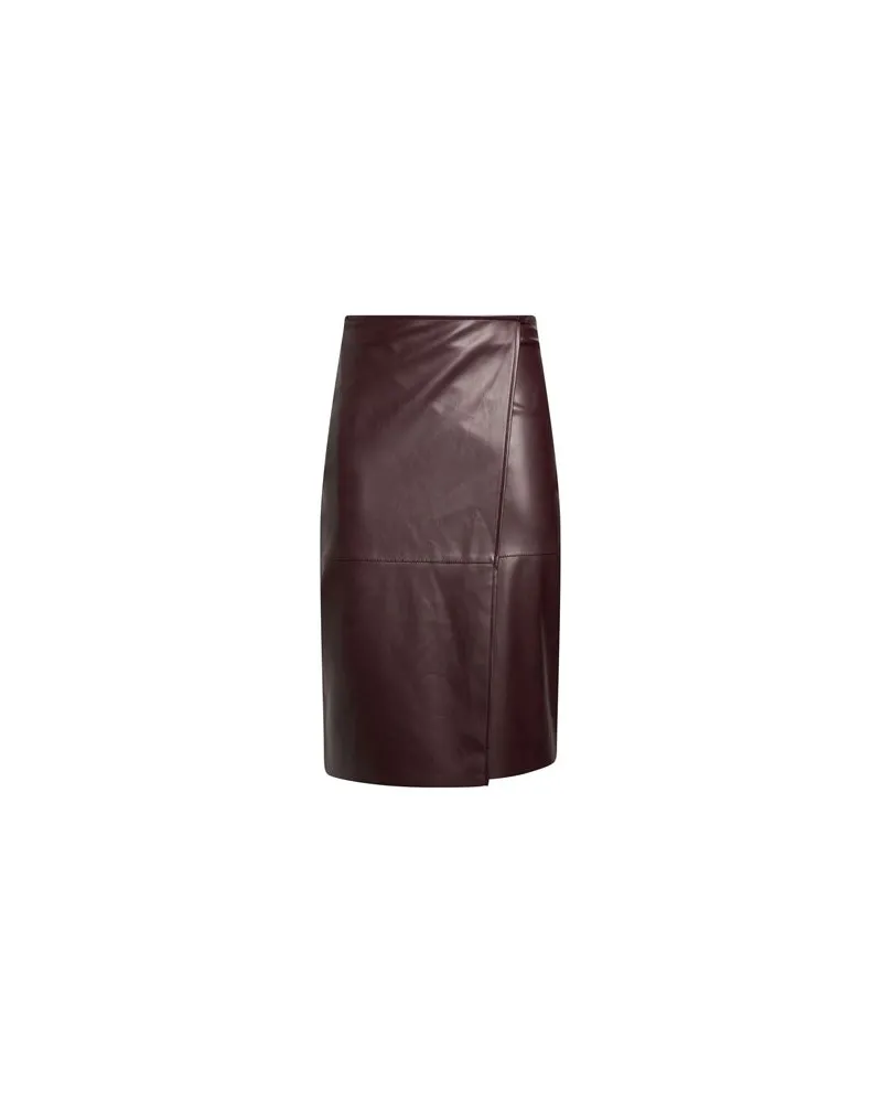 Kaos HOSEN & RÖCKE - Midi-Röckeauf YOOX.COM Bordeaux