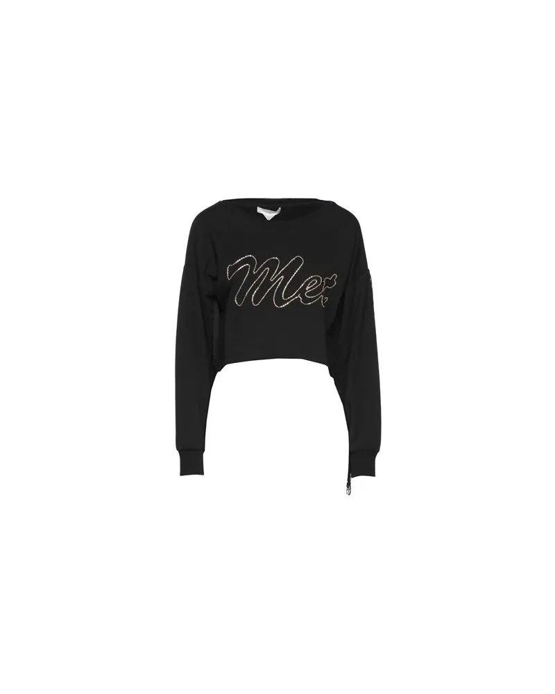 MET  TOPS - Sweatshirtsauf YOOX.COM Schwarz
