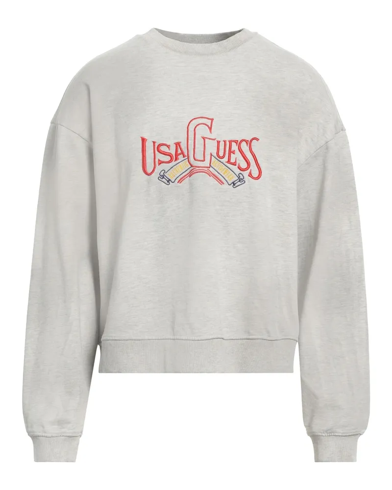 Guess Sweatshirt Hellgrau