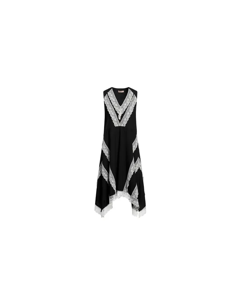 Twin-Set KLEIDER - Midi-Kleiderauf YOOX.COM Schwarz
