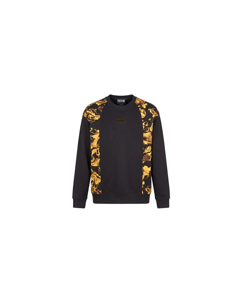 Versace Jeans TOPS - Sweatshirtsauf YOOX.COM Schwarz