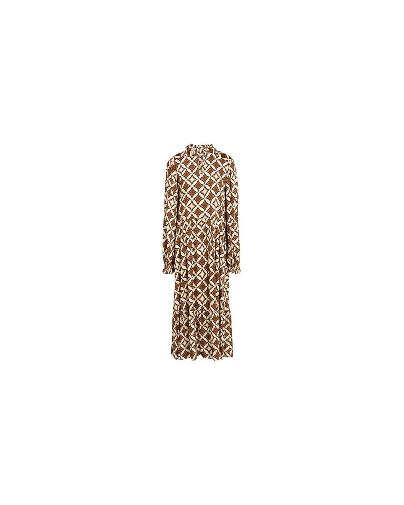 SHIRTAPORTER KLEIDER - Midi-Kleiderauf YOOX.COM Braun