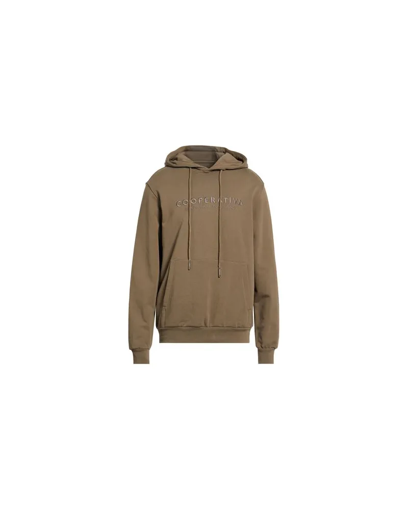 Cooperativa Pescatori Posillipo TOPS - Sweatshirtsauf YOOX.COM Khaki