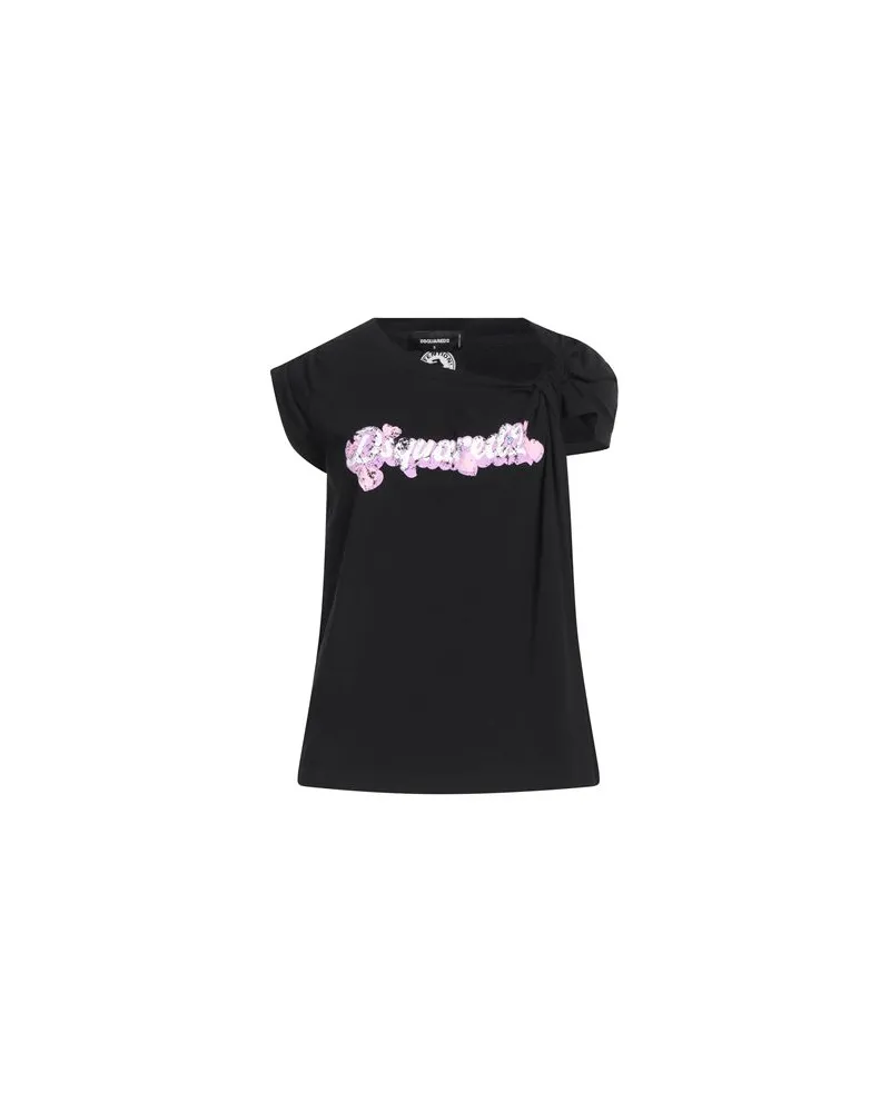 Dsquared2 TOPS - T-shirtsauf YOOX.COM Schwarz