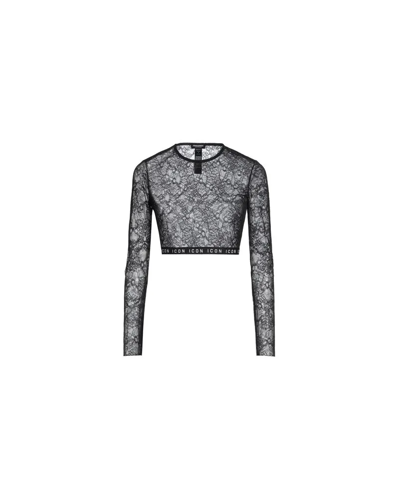 Dsquared2 TOPS - Topsauf YOOX.COM Schwarz