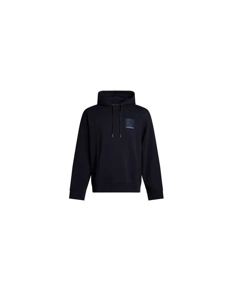 Armani Exchange TOPS - Sweatshirtsauf YOOX.COM Marineblau
