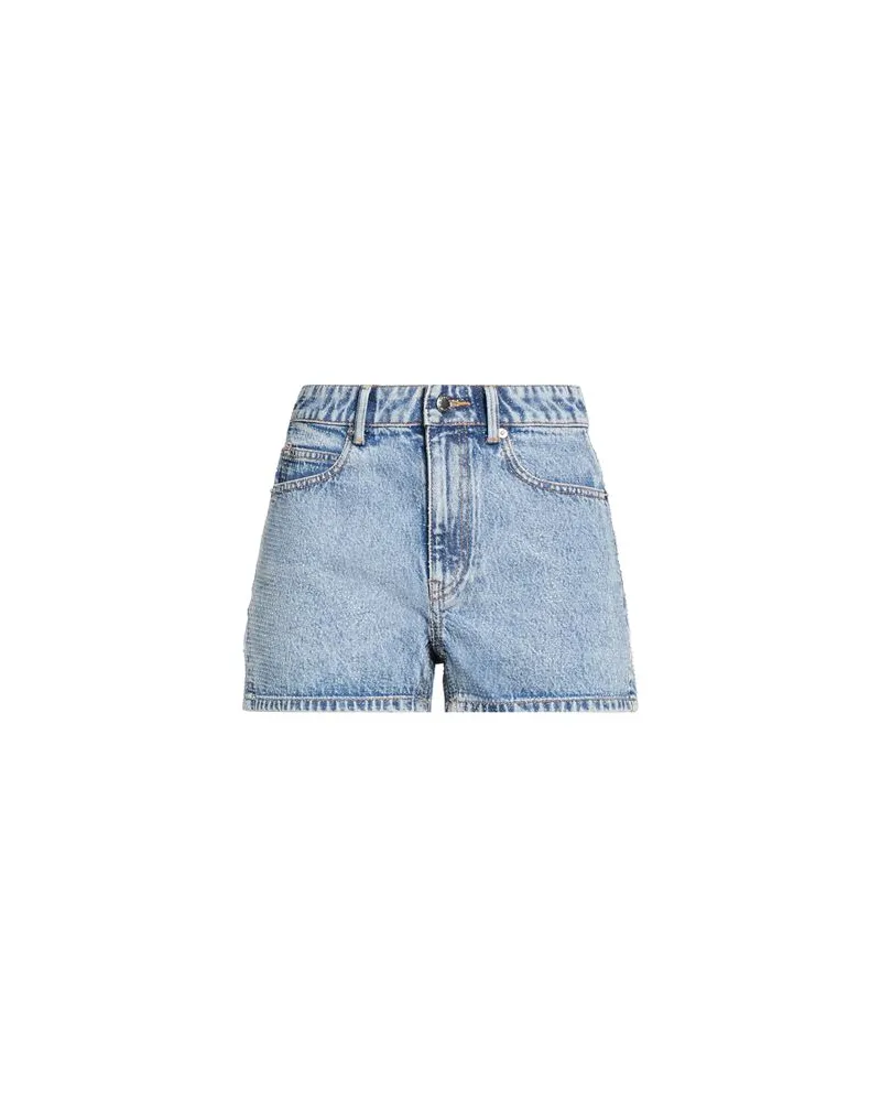 Alexander Wang HOSEN & RÖCKE - Jeansshortsauf YOOX.COM Blau