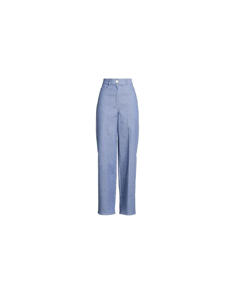 MARELLA HOSEN & RÖCKE - Jeanshosenauf YOOX.COM Blau