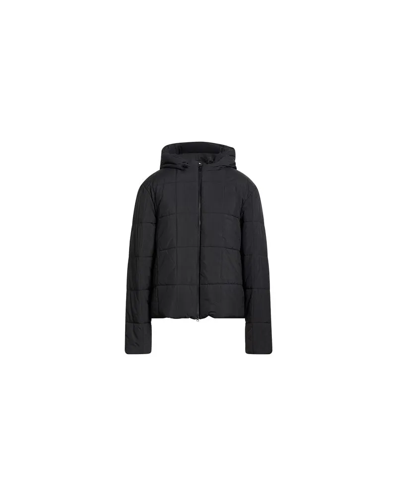 Burberry JACKEN & MÄNTEL - Pufferjacken & Daunenjackenauf YOOX.COM Schwarz