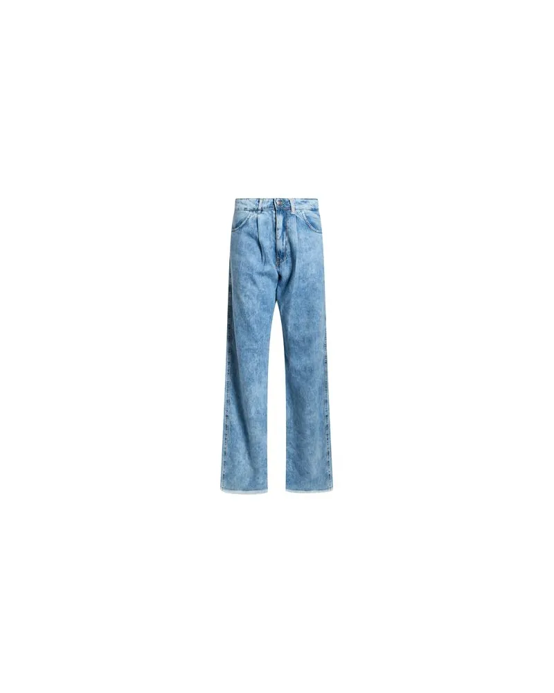 8PM HOSEN & RÖCKE - Jeanshosenauf YOOX.COM Blau