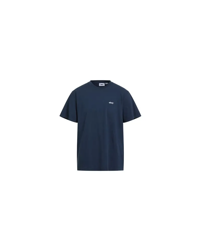 Obey TOPS - T-shirtsauf YOOX.COM Marineblau