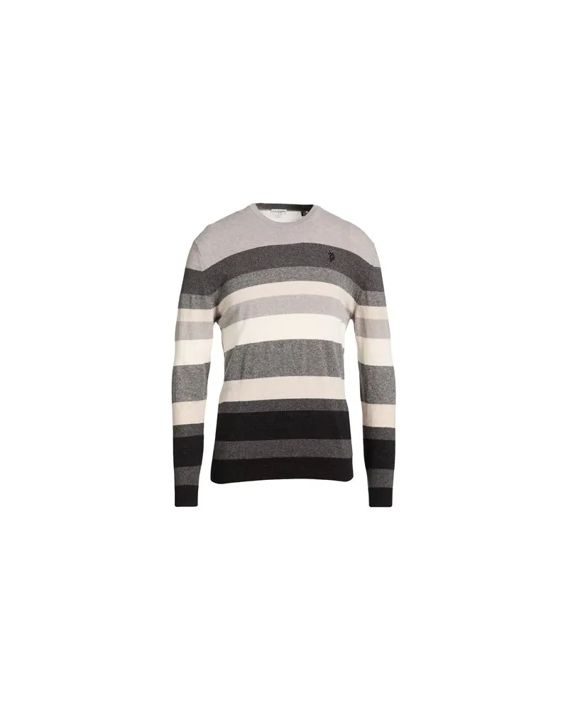 U.S. Polo Assn.  STRICKWAREN - Pulloverauf YOOX.COM Hellgrau