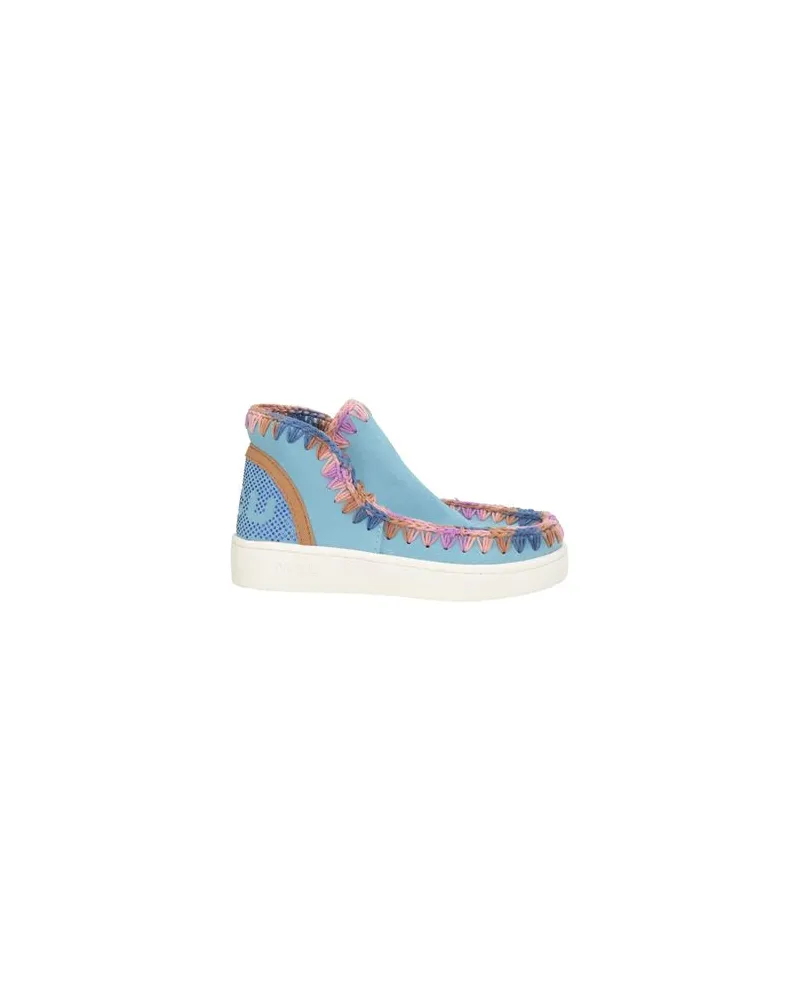 Mou SCHUHE - Stiefelettenauf YOOX.COM Himmelblau