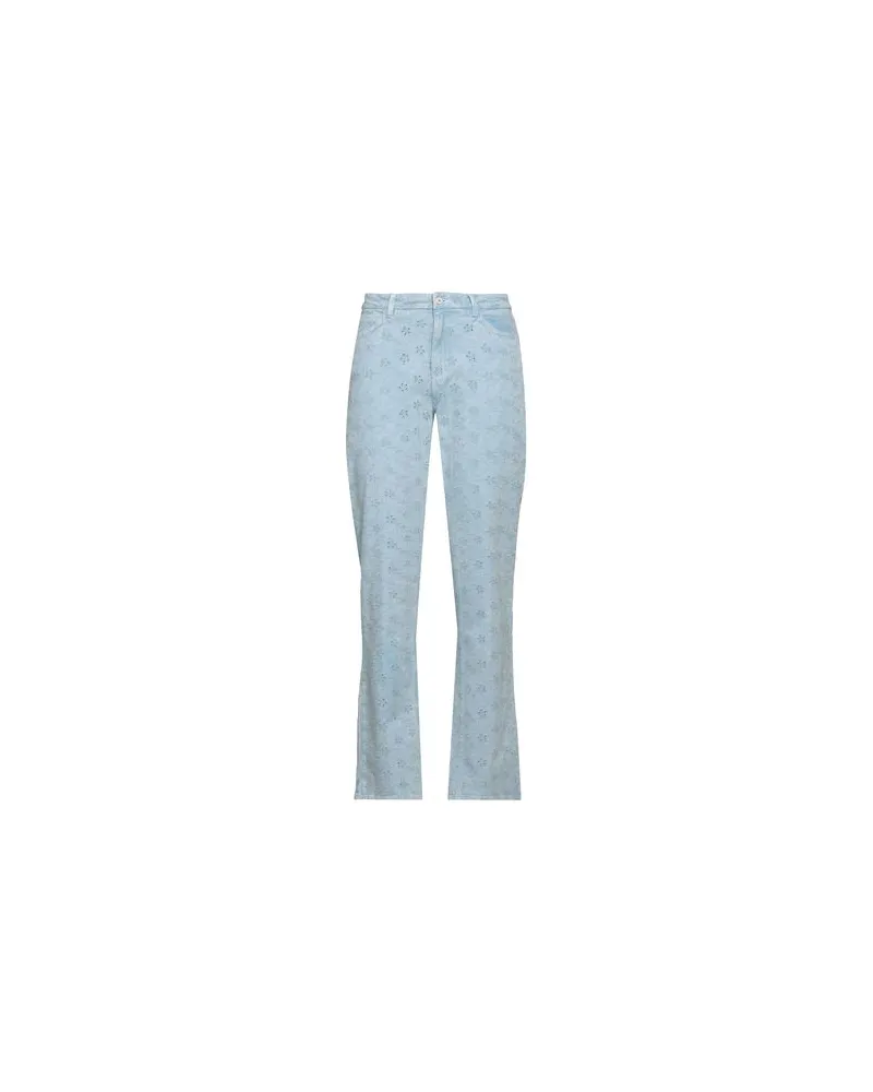 Guess HOSEN & RÖCKE - Jeanshosenauf YOOX.COM Blau
