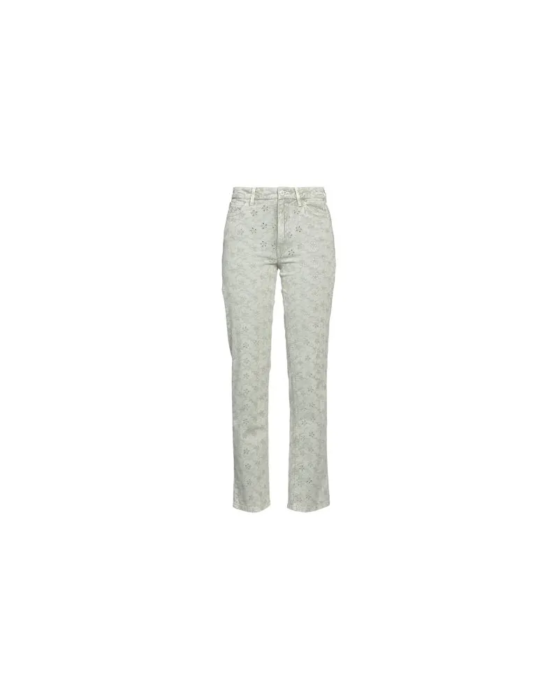 Guess HOSEN & RÖCKE - Jeanshosenauf YOOX.COM Salbeigrün