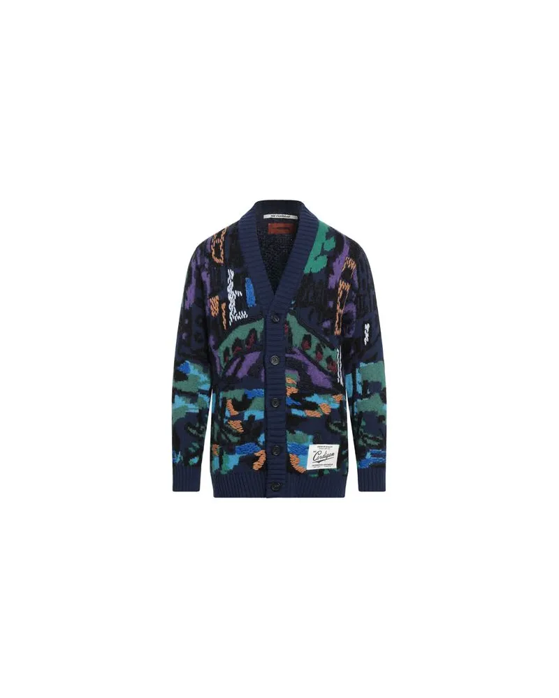 Missoni STRICKWAREN - Strickjackenauf YOOX.COM Blau