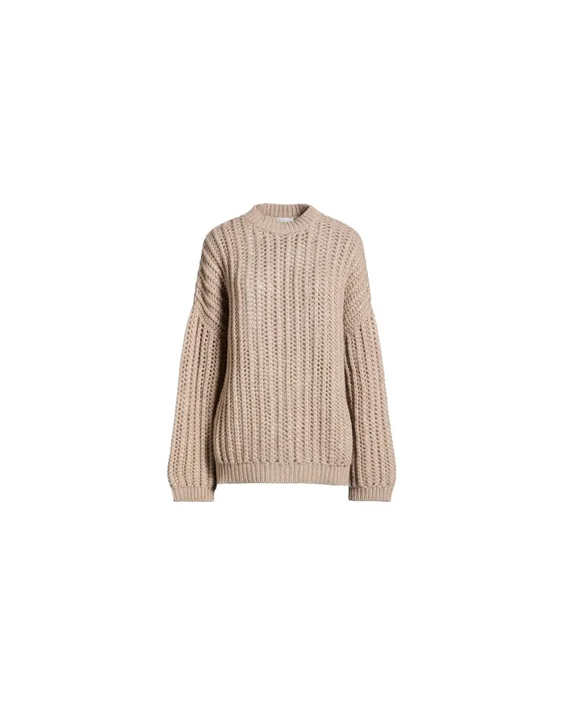 Brunello Cucinelli STRICKWAREN - Pulloverauf YOOX.COM Beige
