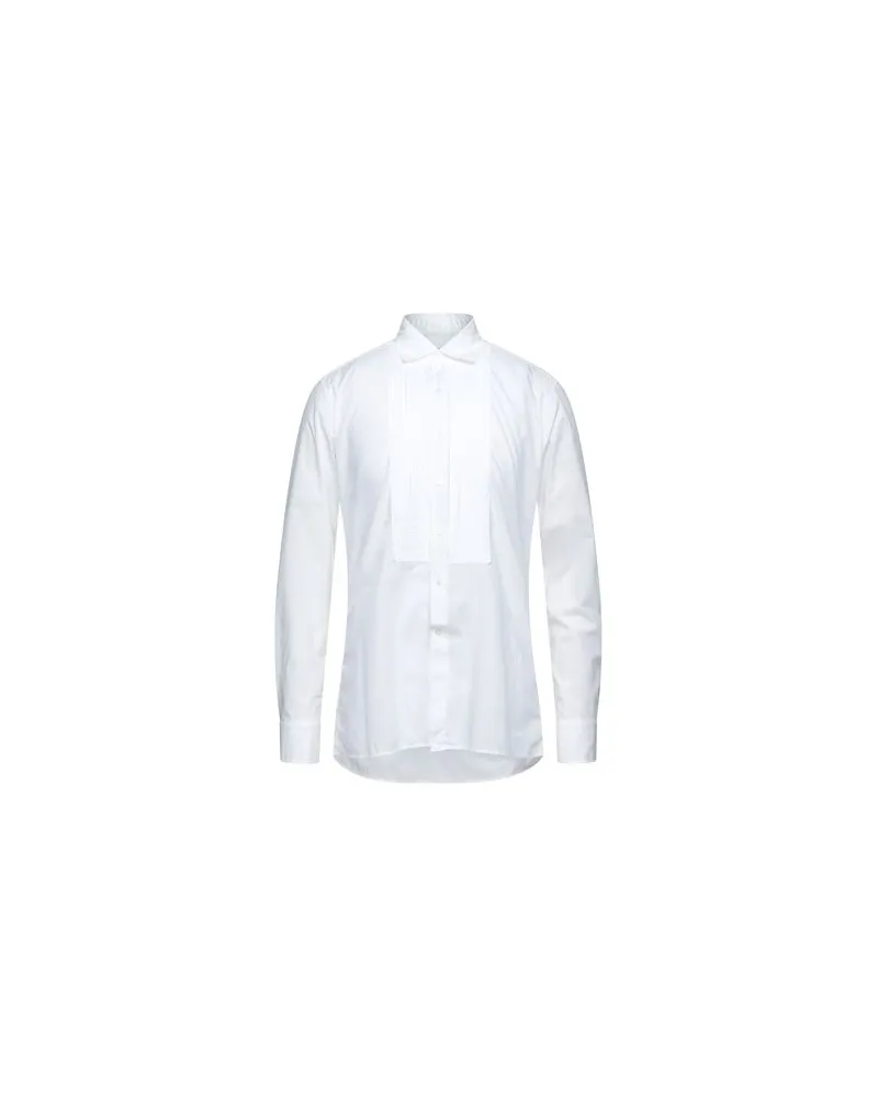 Tagliatore TOPS - Hemdenauf YOOX.COM Weiß