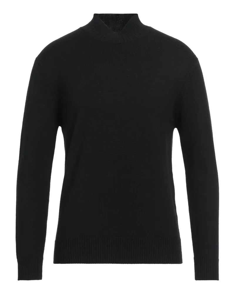 HOSIO Rollkragenpullover Schwarz