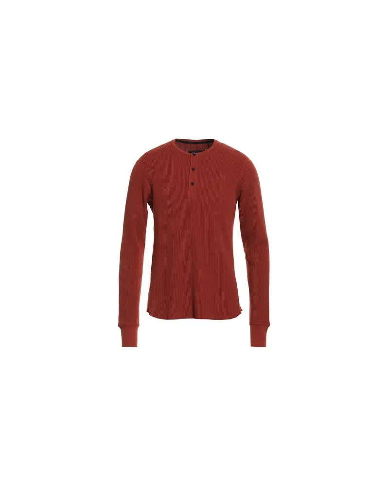Rag & Bone STRICKWAREN - Pulloverauf YOOX.COM Rostrot