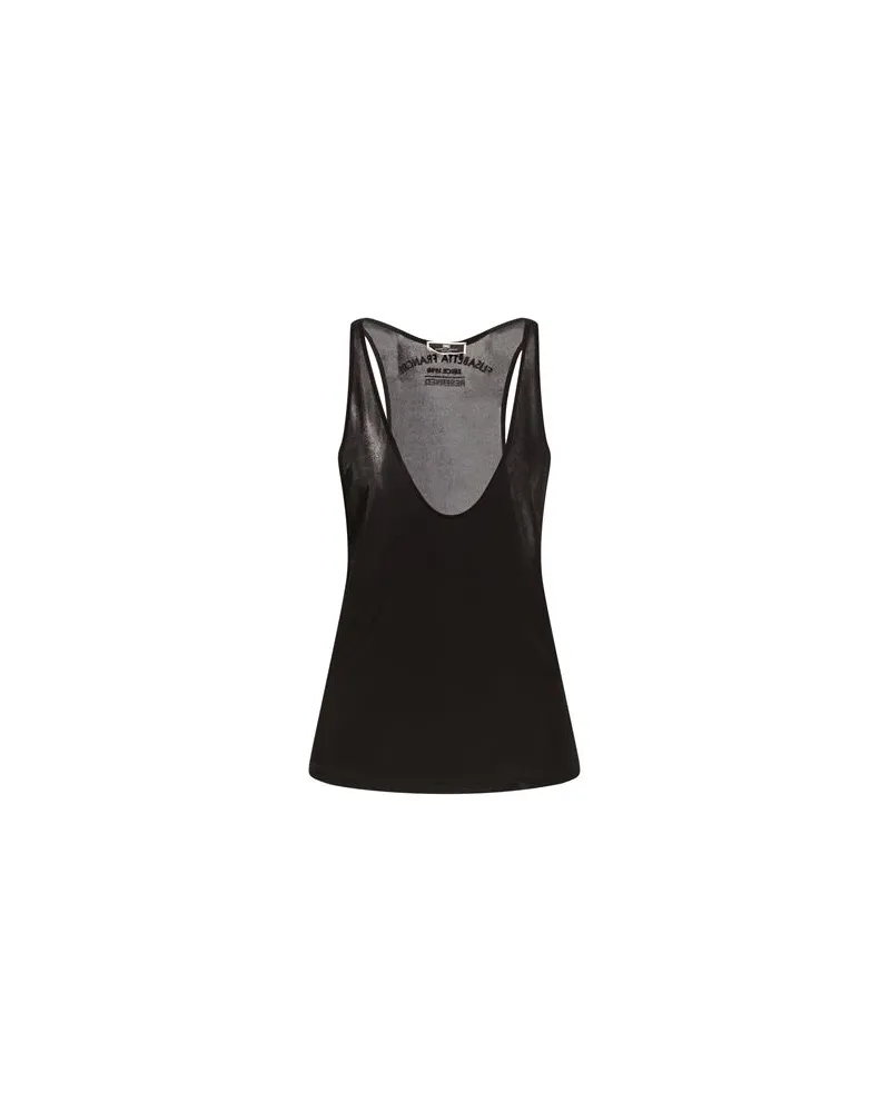 Elisabetta Franchi TOPS - Tank Topsauf YOOX.COM Schwarz