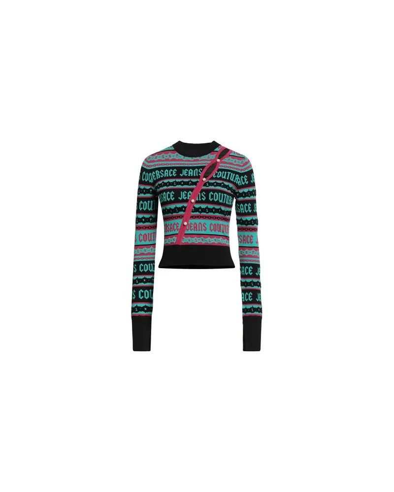 Versace Jeans STRICKWAREN - Pulloverauf YOOX.COM Tūrkis
