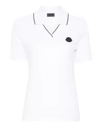 Moncler Poloshirt Weiß