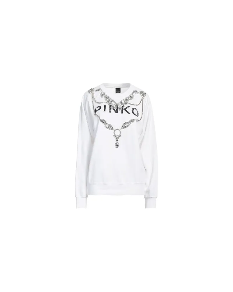 Pinko TOPS - Sweatshirtsauf YOOX.COM Weiß