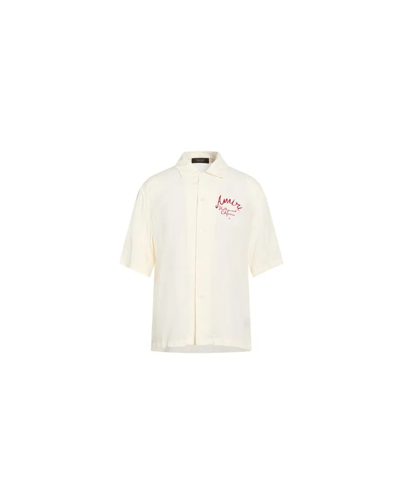 Amiri TOPS - Hemdenauf YOOX.COM Cremeweiß