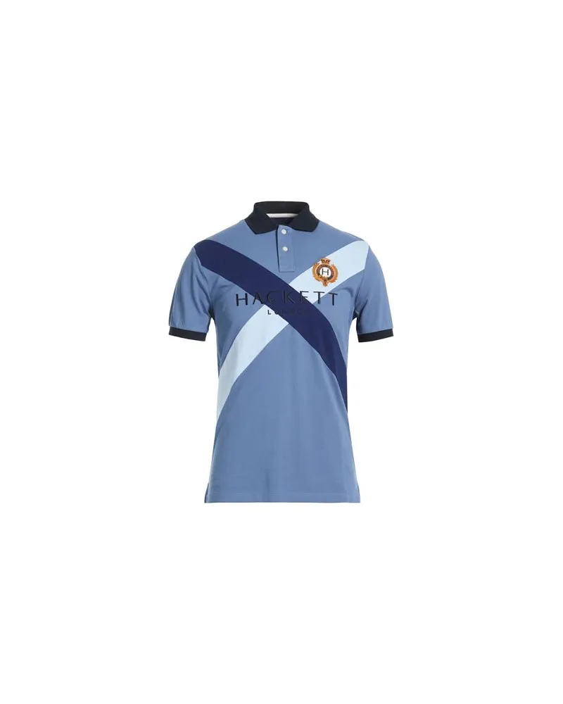 Hackett TOPS - Poloshirtsauf YOOX.COM Taubenblau