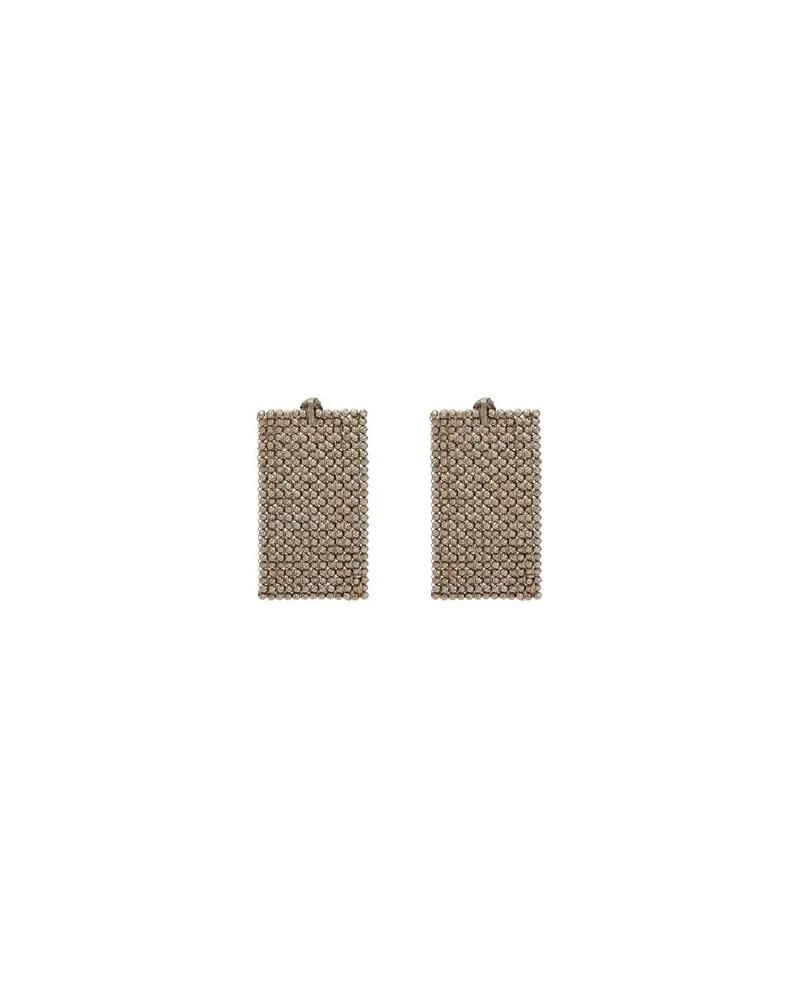 Brunello Cucinelli SCHMUCK und UHREN - Ohrringeauf YOOX.COM Grau