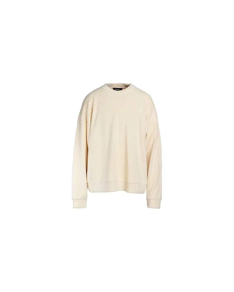 Dsquared2 TOPS - Sweatshirtsauf YOOX.COM Cremeweiß
