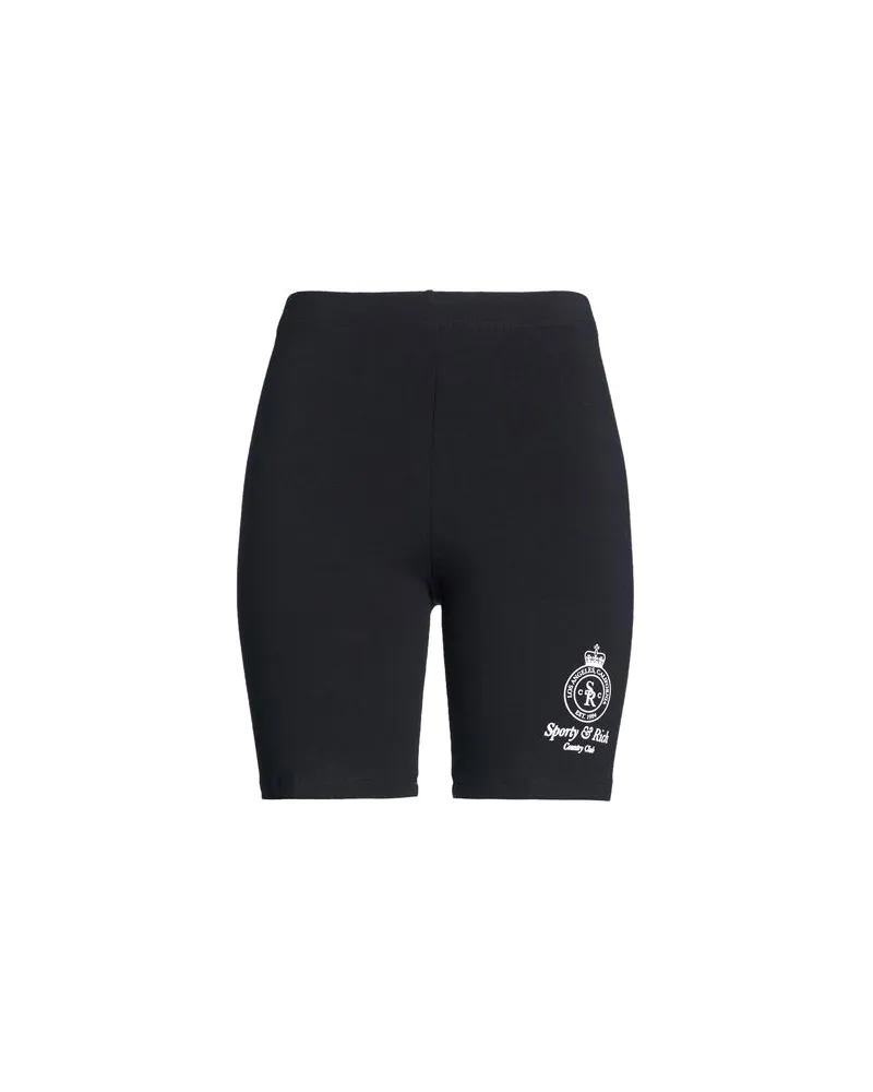 SPORTY & RICH HOSEN & RÖCKE - Shorts & Bermudashortsauf YOOX.COM Schwarz