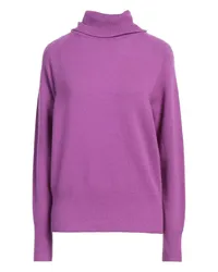 ALYSI Rollkragenpullover Malve