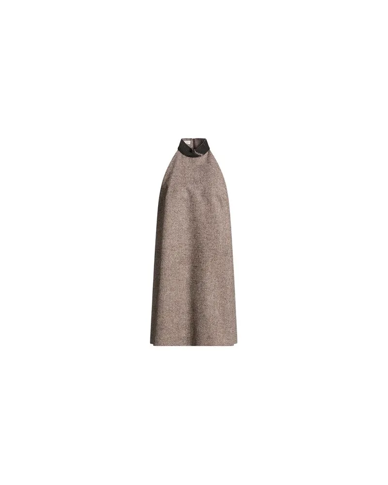 Brunello Cucinelli KLEIDER - Mini-Kleiderauf YOOX.COM Braun