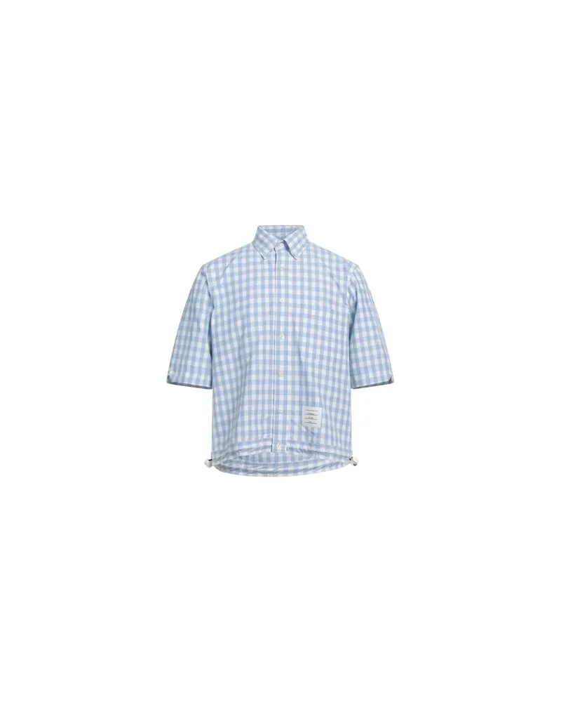 Thom Browne TOPS - Hemdenauf YOOX.COM Hellblau