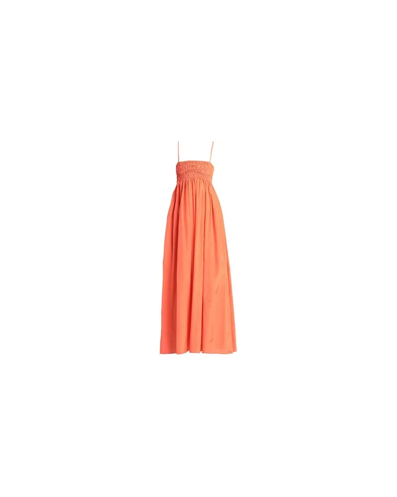 .TESSA KLEIDER - Maxi-Kleiderauf YOOX.COM Orange