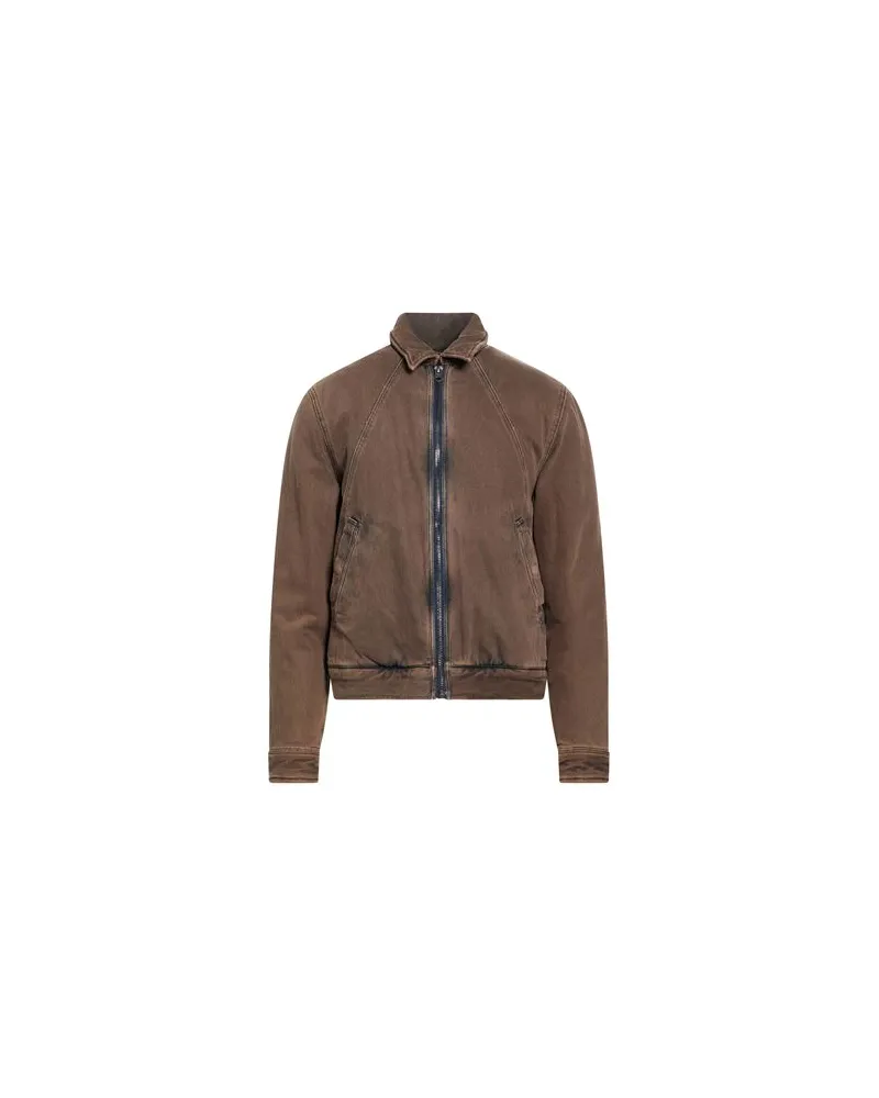 G-STAR RAW JACKEN & MÄNTEL - Jeansjacken/Mäntelauf YOOX.COM Hellbraun