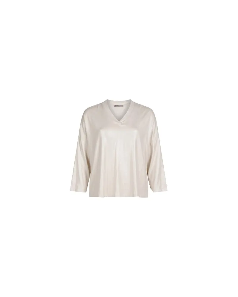 Herno RESORT - TOPS - T-shirtsauf YOOX.COM Cremeweiß