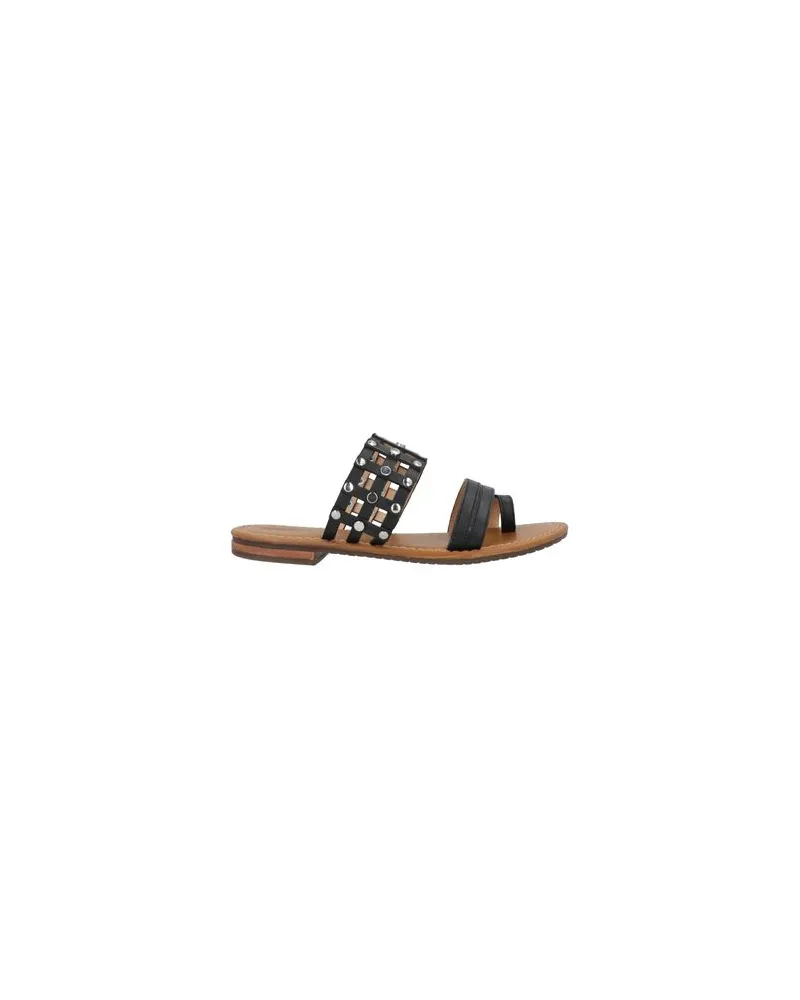 Geox SCHUHE - Zehentrennerauf YOOX.COM Schwarz