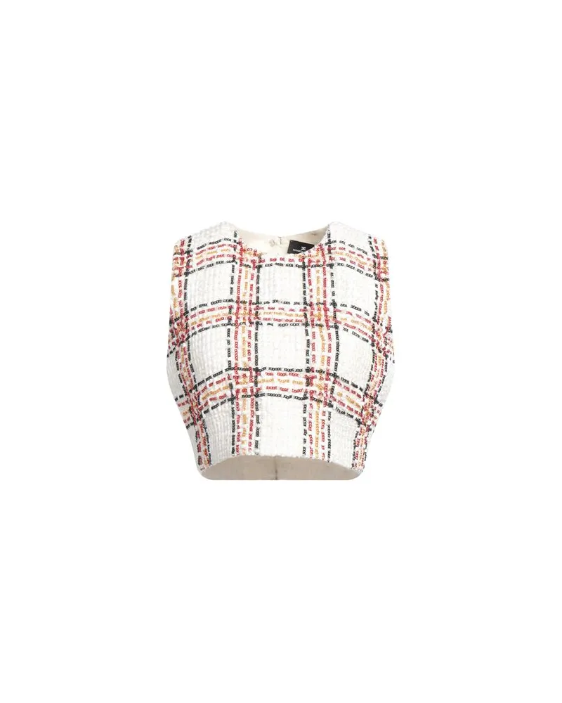 Elisabetta Franchi TOPS - Topsauf YOOX.COM Elfenbein
