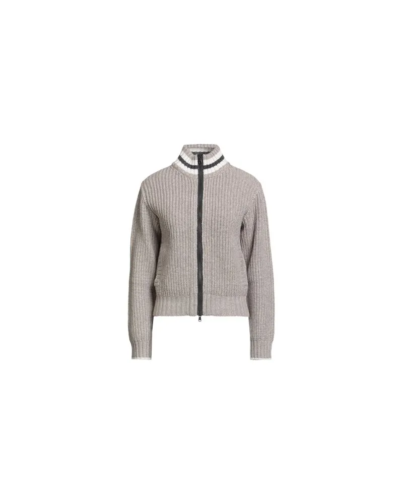 Brunello Cucinelli CASHMERE - STRICKWAREN - Strickjackenauf YOOX.COM Grau