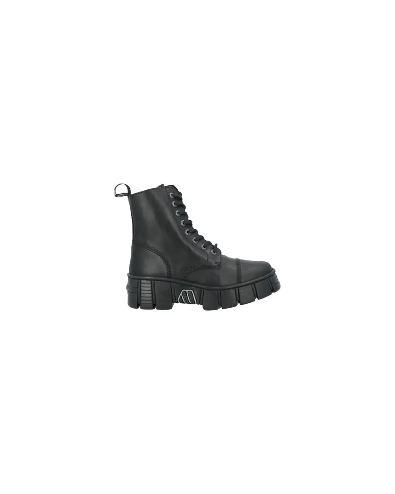 New Rock SCHUHE - Stiefelettenauf YOOX.COM Schwarz